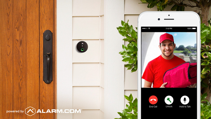 security camera and doorbell